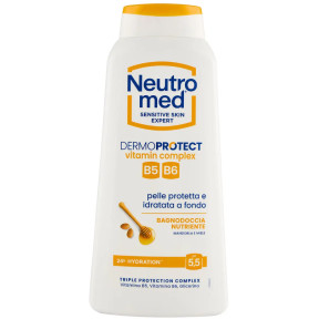Гель для душу Neutromed Dermoprotect Vitamin Complex з мигдалем і медом, pH 5.5, 600 мл